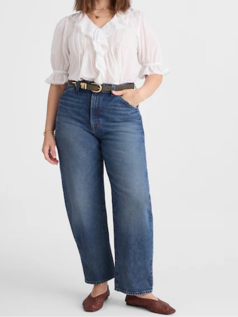 Madewell The Balloon Jean Indigo Wash